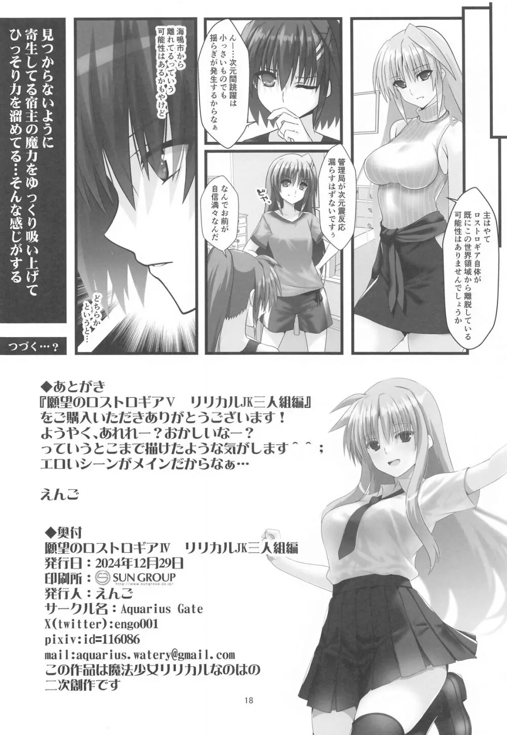 願望のロストロギアV リリカルJK三人組編 - page17
