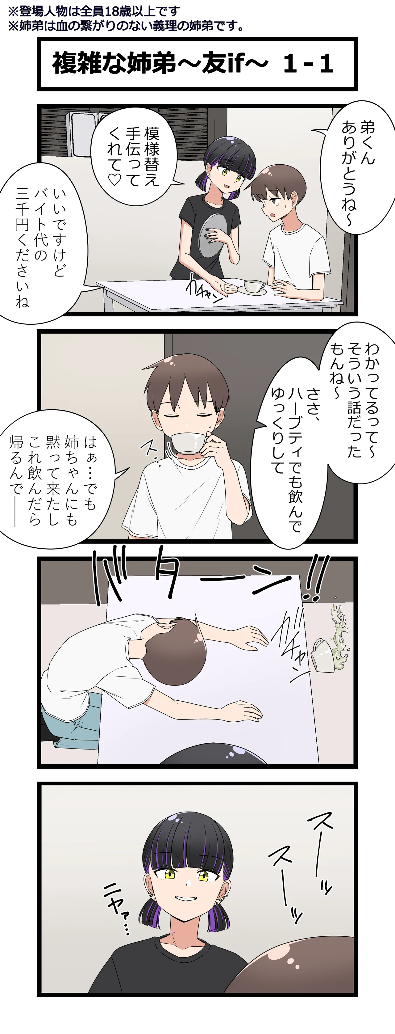 複雑な姉弟～友if～