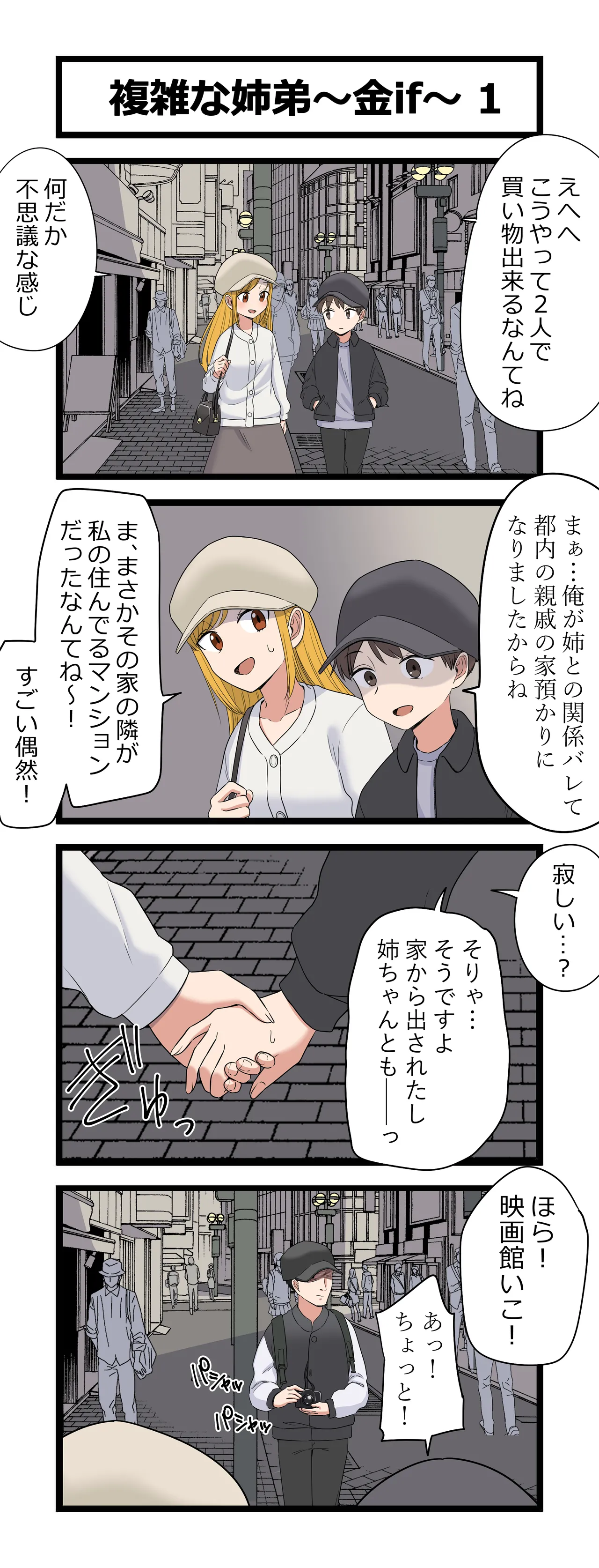 複雑な姉弟～金if～ - page1
