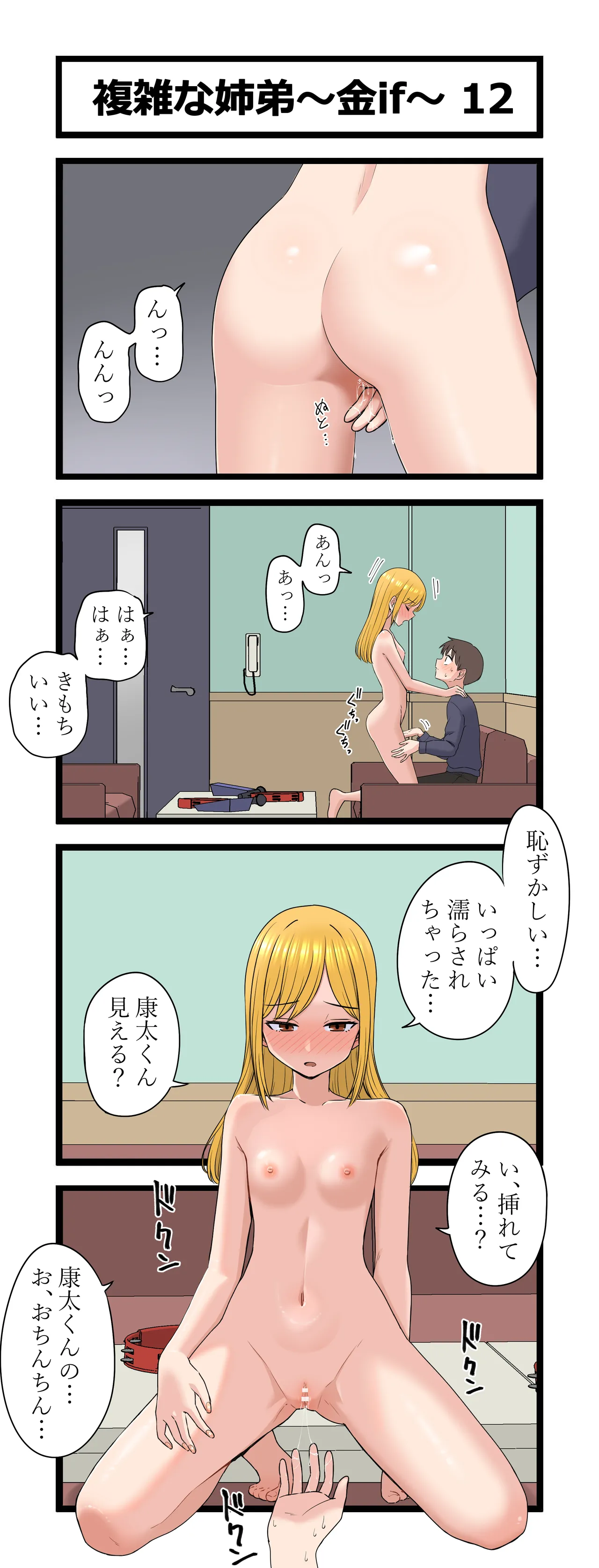 複雑な姉弟～金if～ - page12