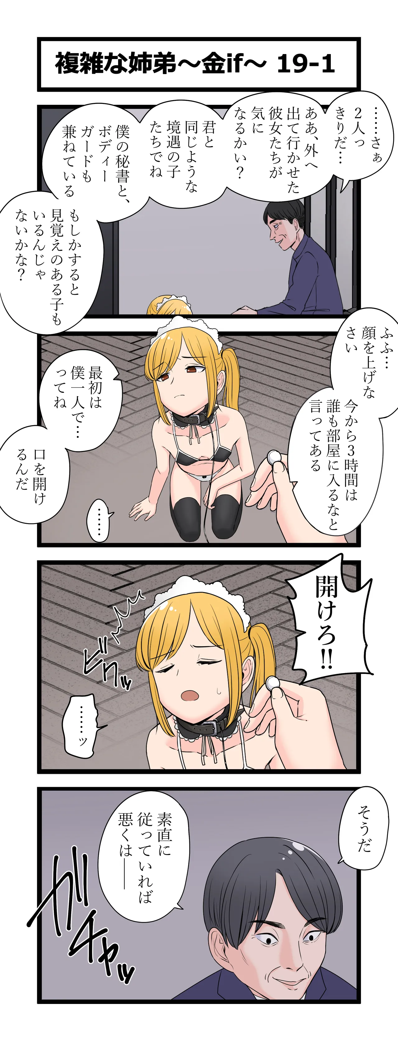 複雑な姉弟～金if～ - page20