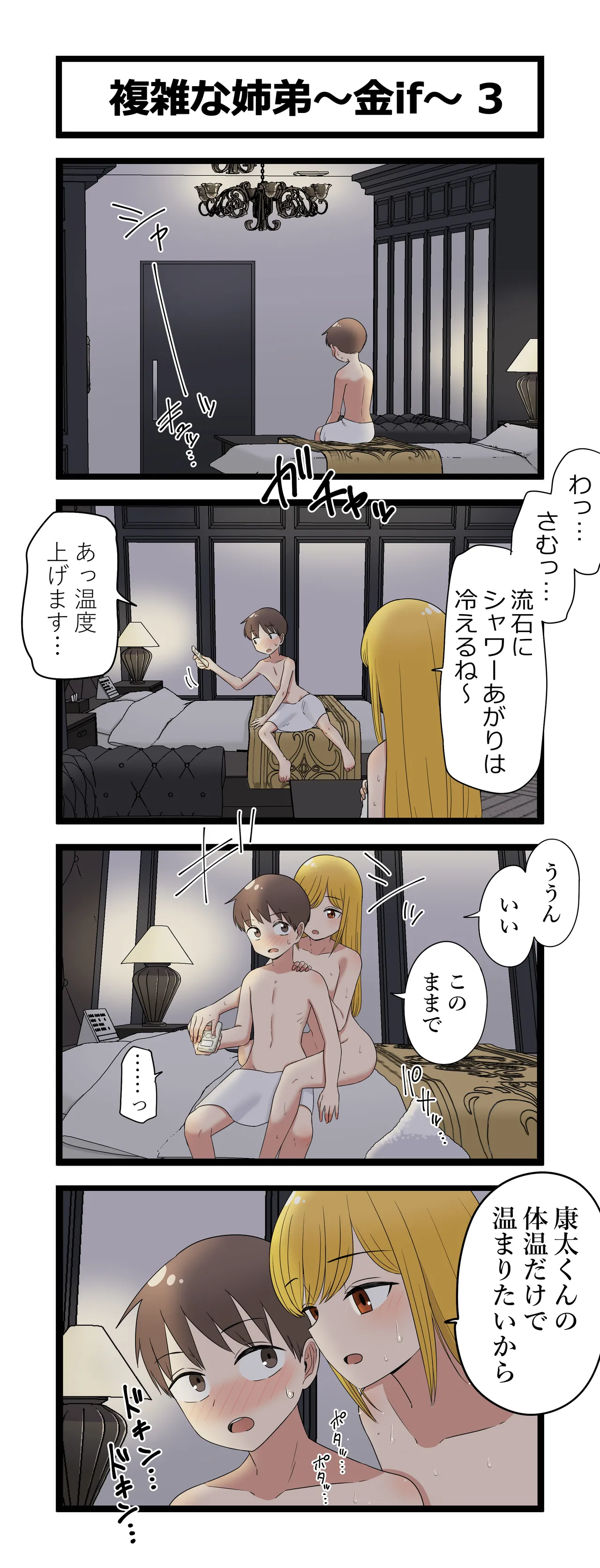 複雑な姉弟～金if～ - page3