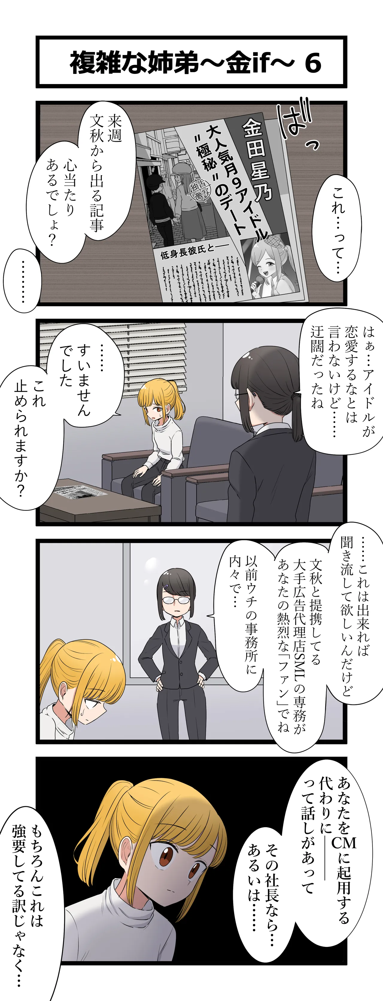複雑な姉弟～金if～ - page6