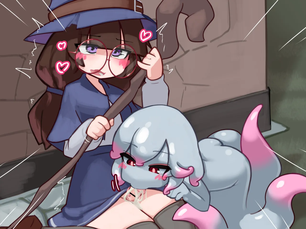 ふたなり魔女見習いがスキュラ娘と爛れた生活を送る話 [無字] - page16