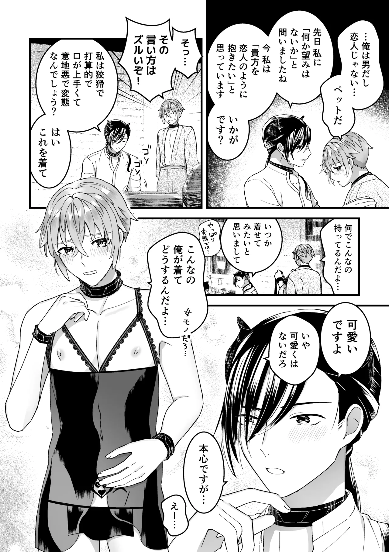 男騎士だったけど鬼の宰相の愛玩動物(ペット)になりました(2) - page10