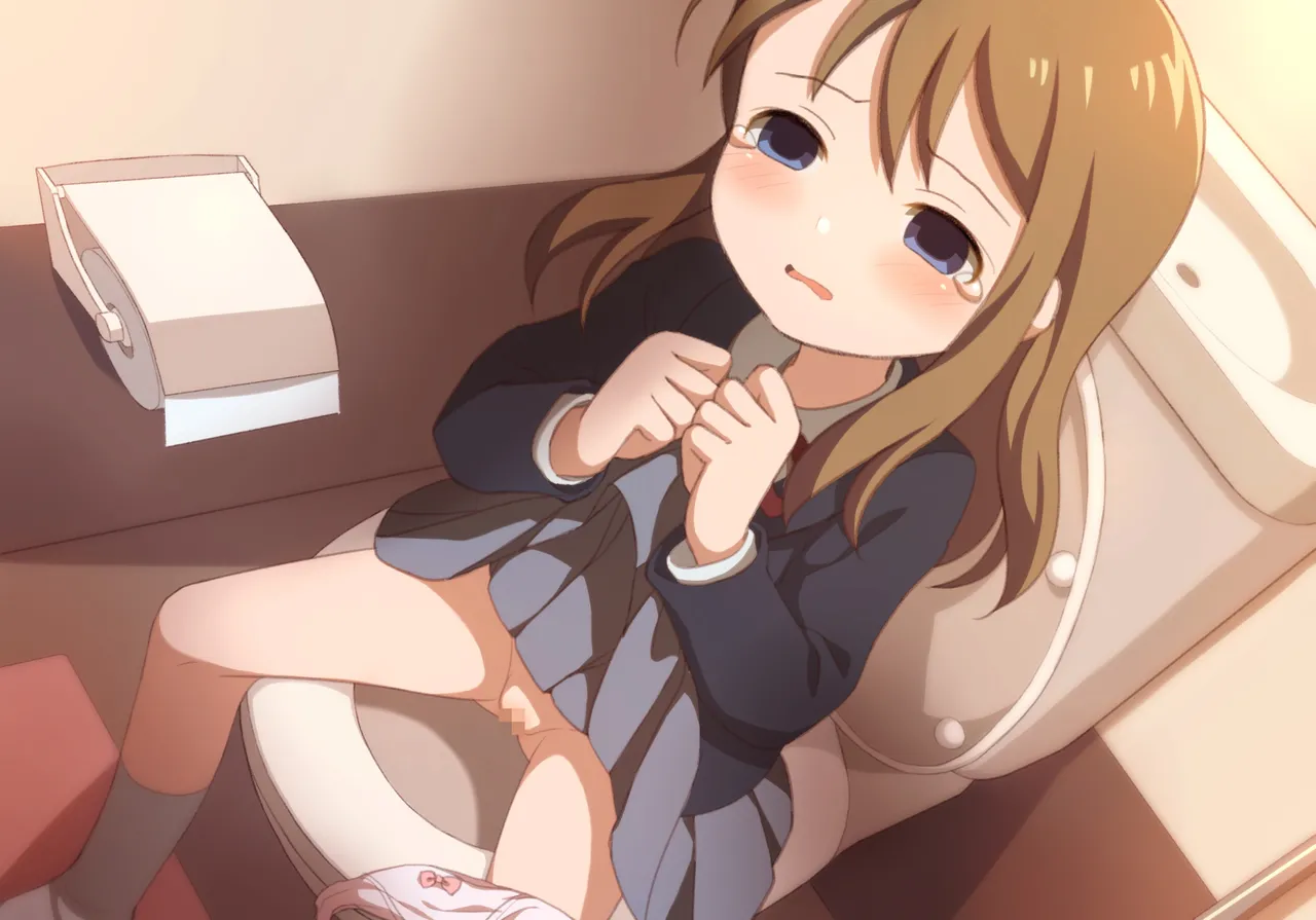 トイレを借りに来た女の子とおしっこプレイするCG集 - page105