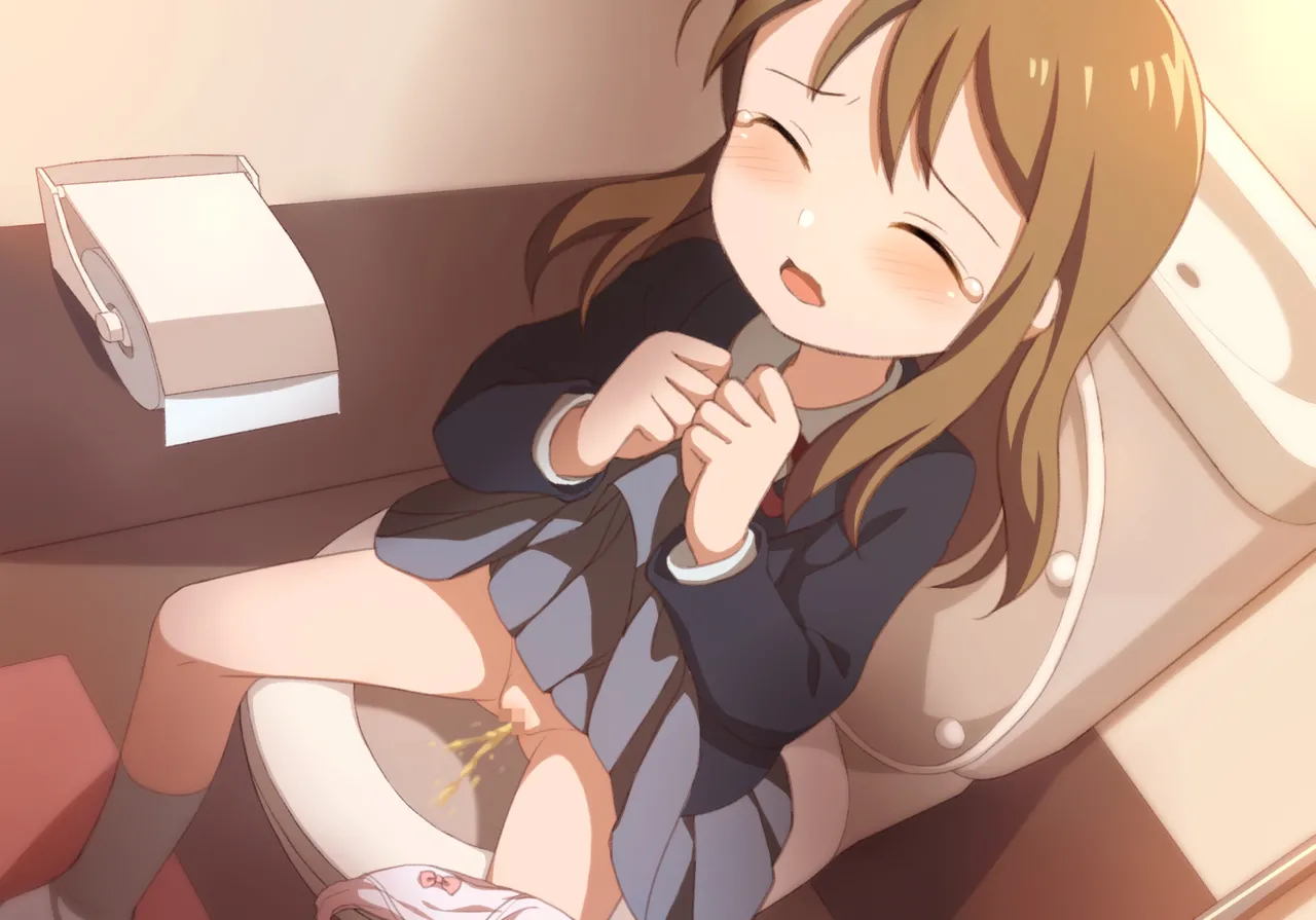 トイレを借りに来た女の子とおしっこプレイするCG集 - page107