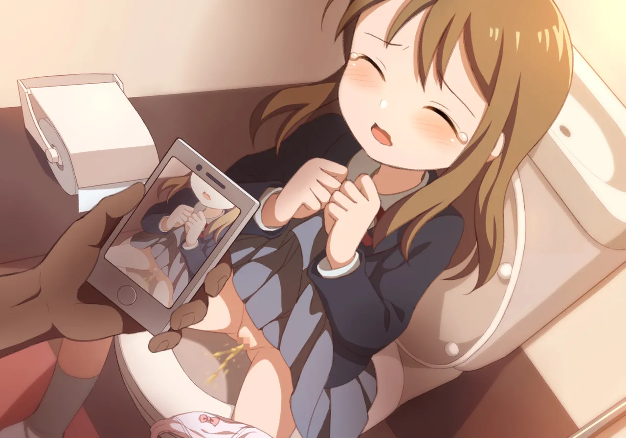トイレを借りに来た女の子とおしっこプレイするCG集 - page108