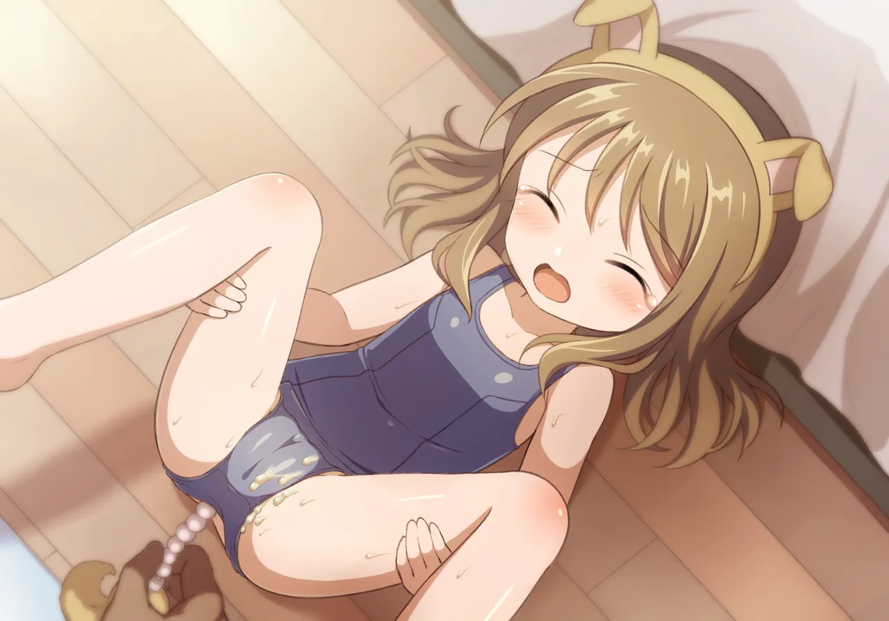 トイレを借りに来た女の子とおしっこプレイするCG集 - page155