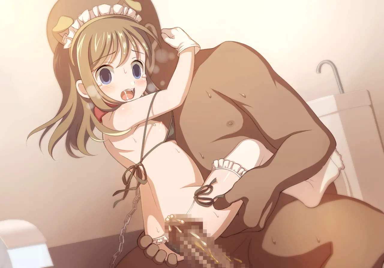 トイレを借りに来た女の子とおしっこプレイするCG集 - page176