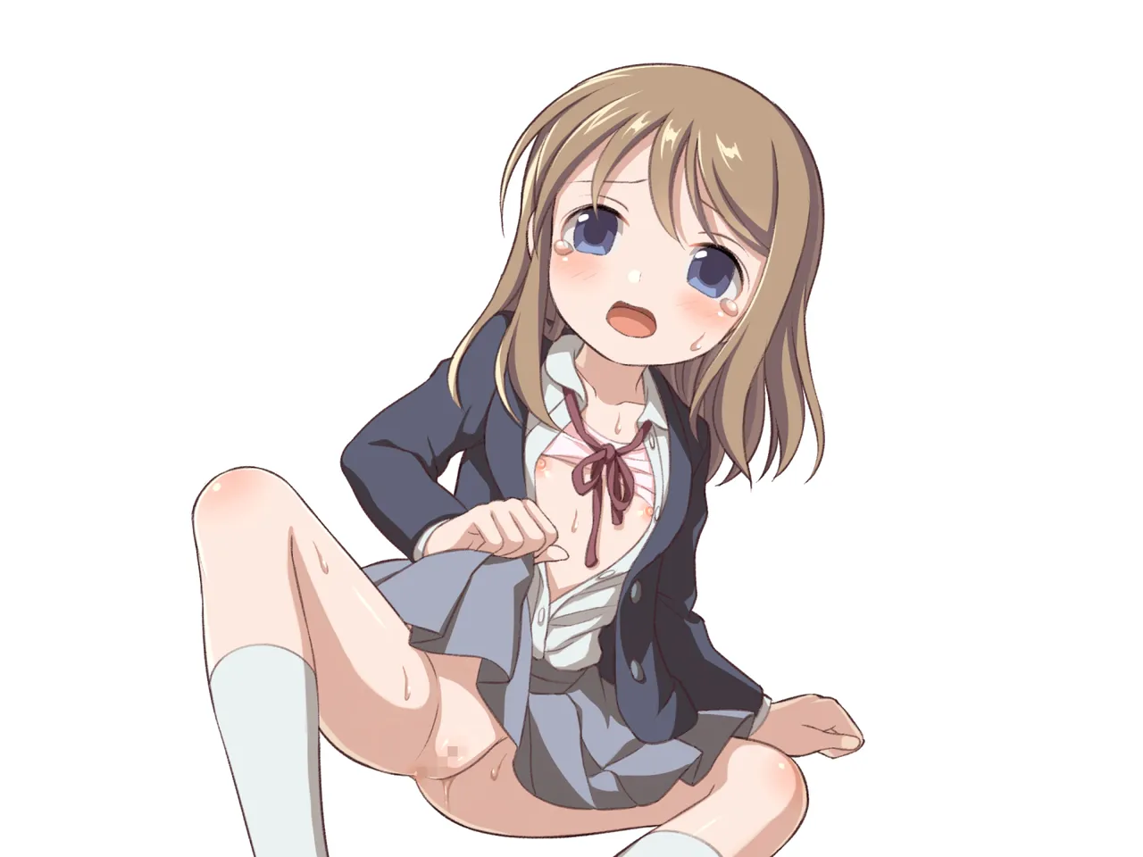 トイレを借りに来た女の子とおしっこプレイするCG集 - page208