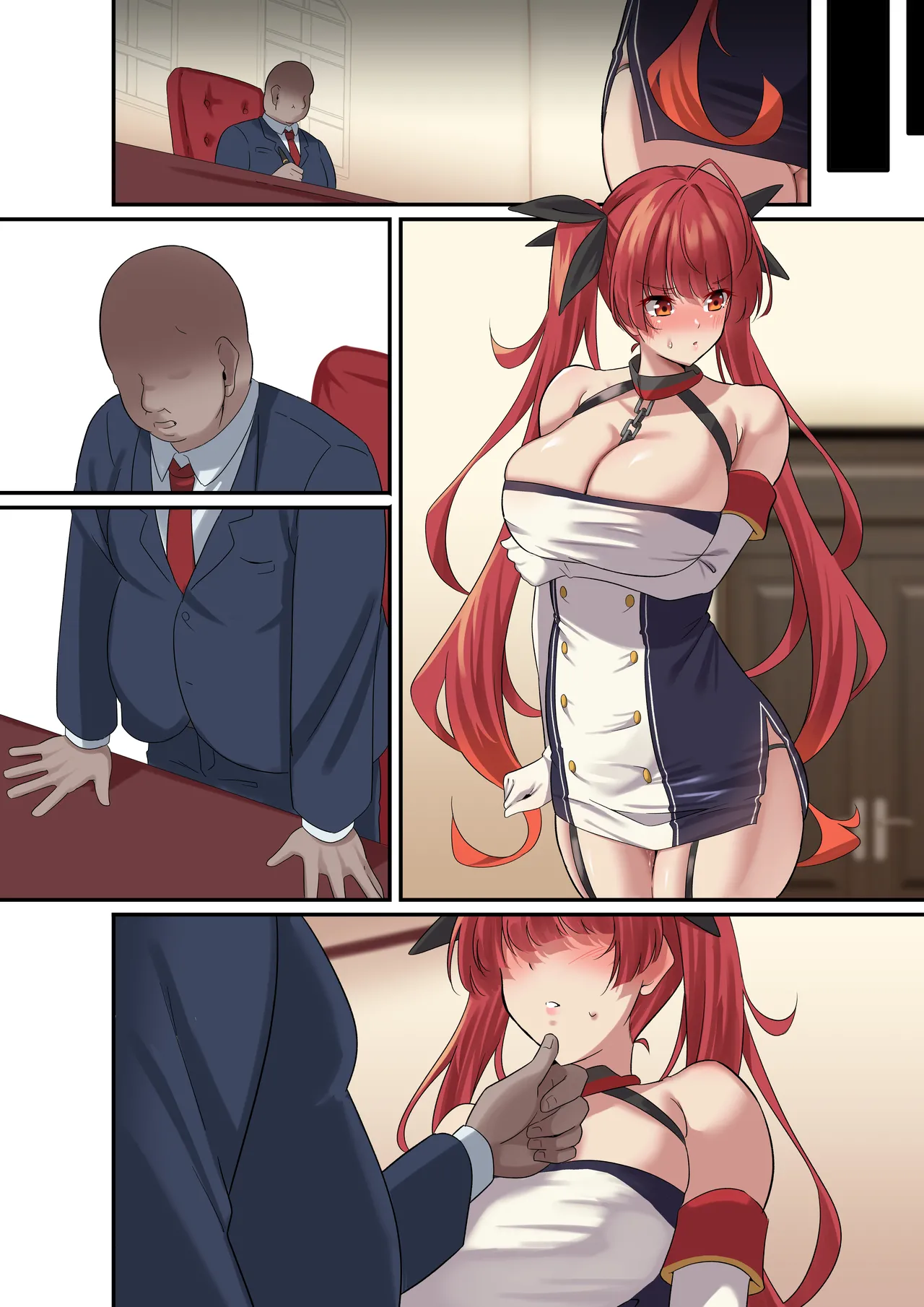 オレの彼女がデカチン上官に寝取られた - page42