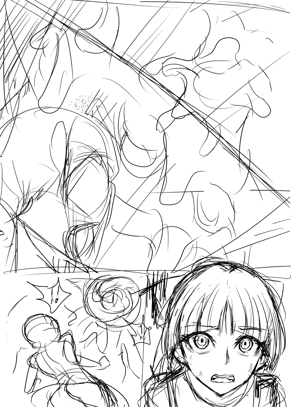 途中で断念した漫画のネーム - page4