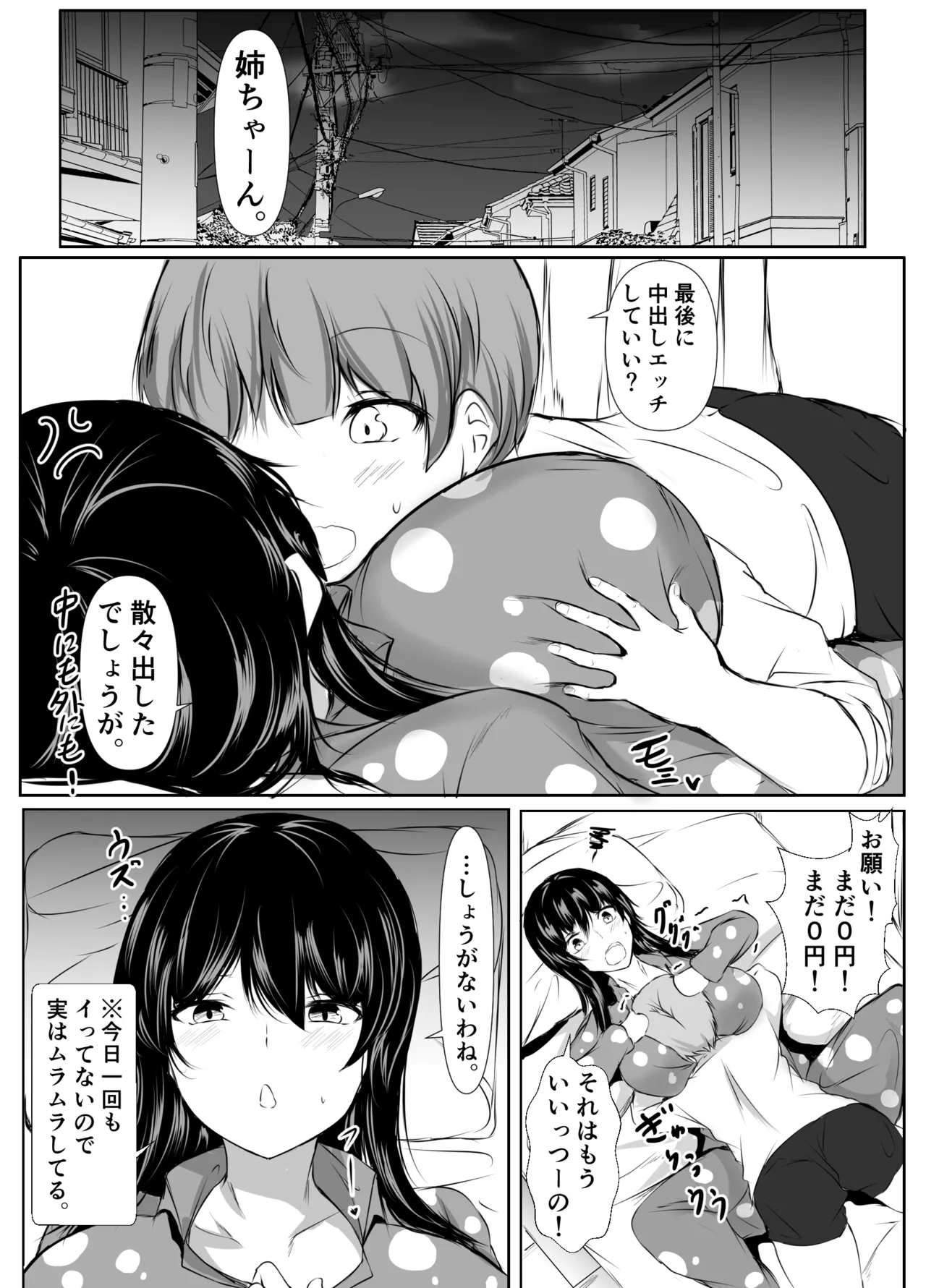 どさくさに紛れて押しに弱い姉と乳首当てゲームした結果 - page28