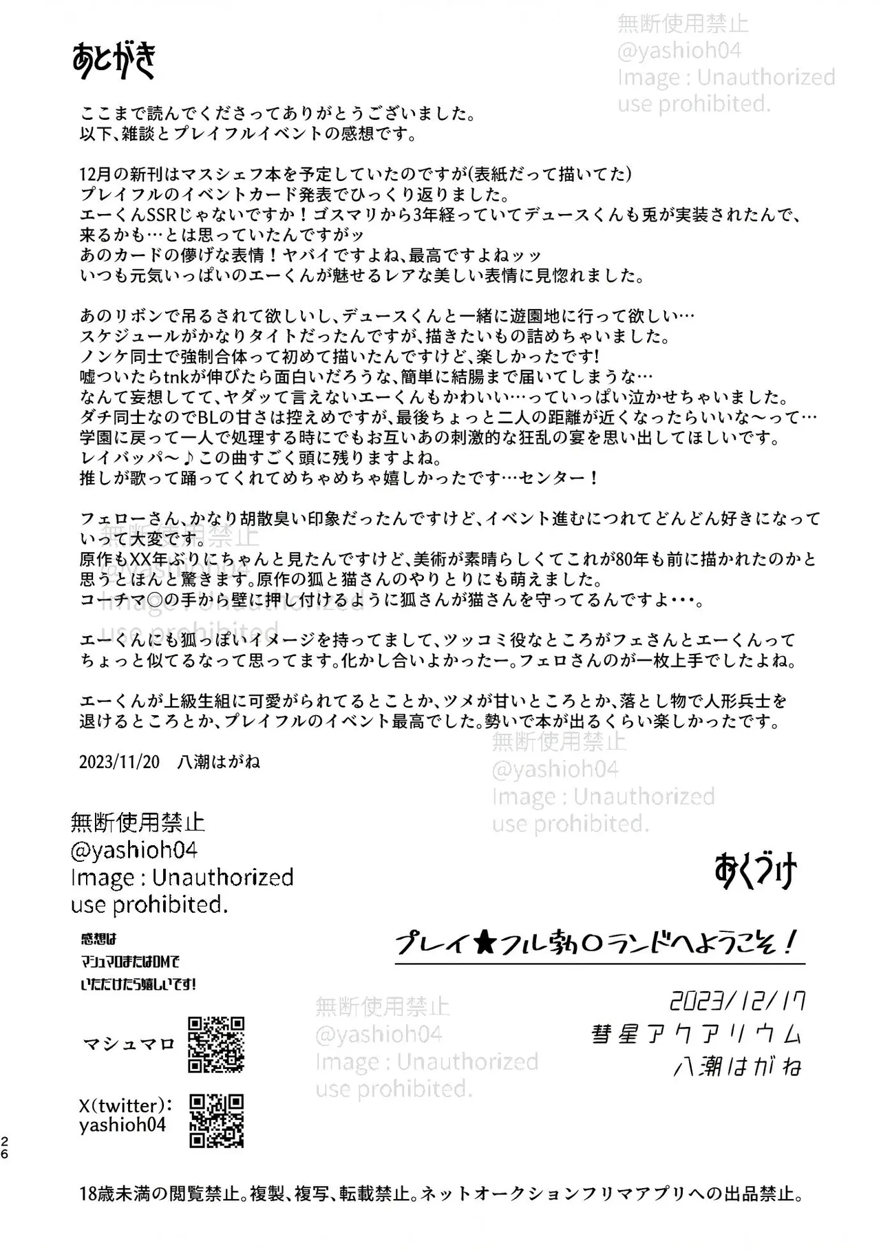 プレイ☆フル勃〇ランドへようこそ！ - page25