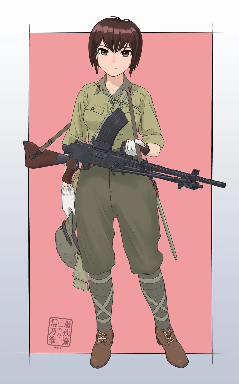 武装军服女子 - page20