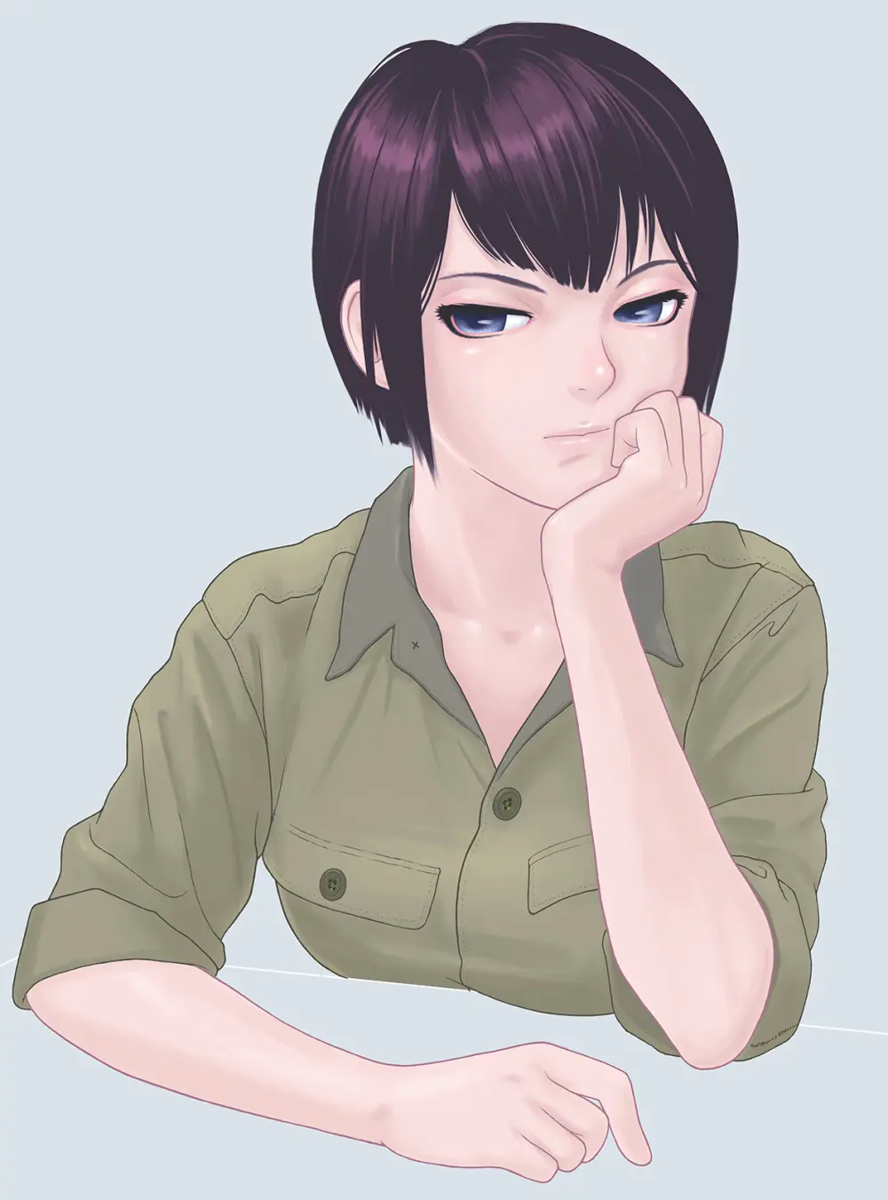 武装军服女子 - page46