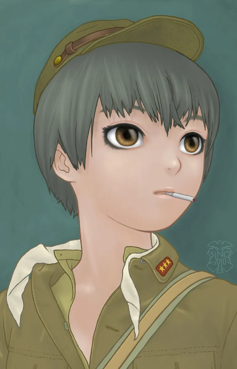 武装军服女子 - page59