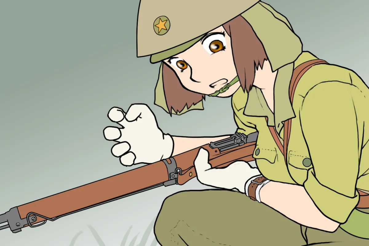 武装军服女子 - page7