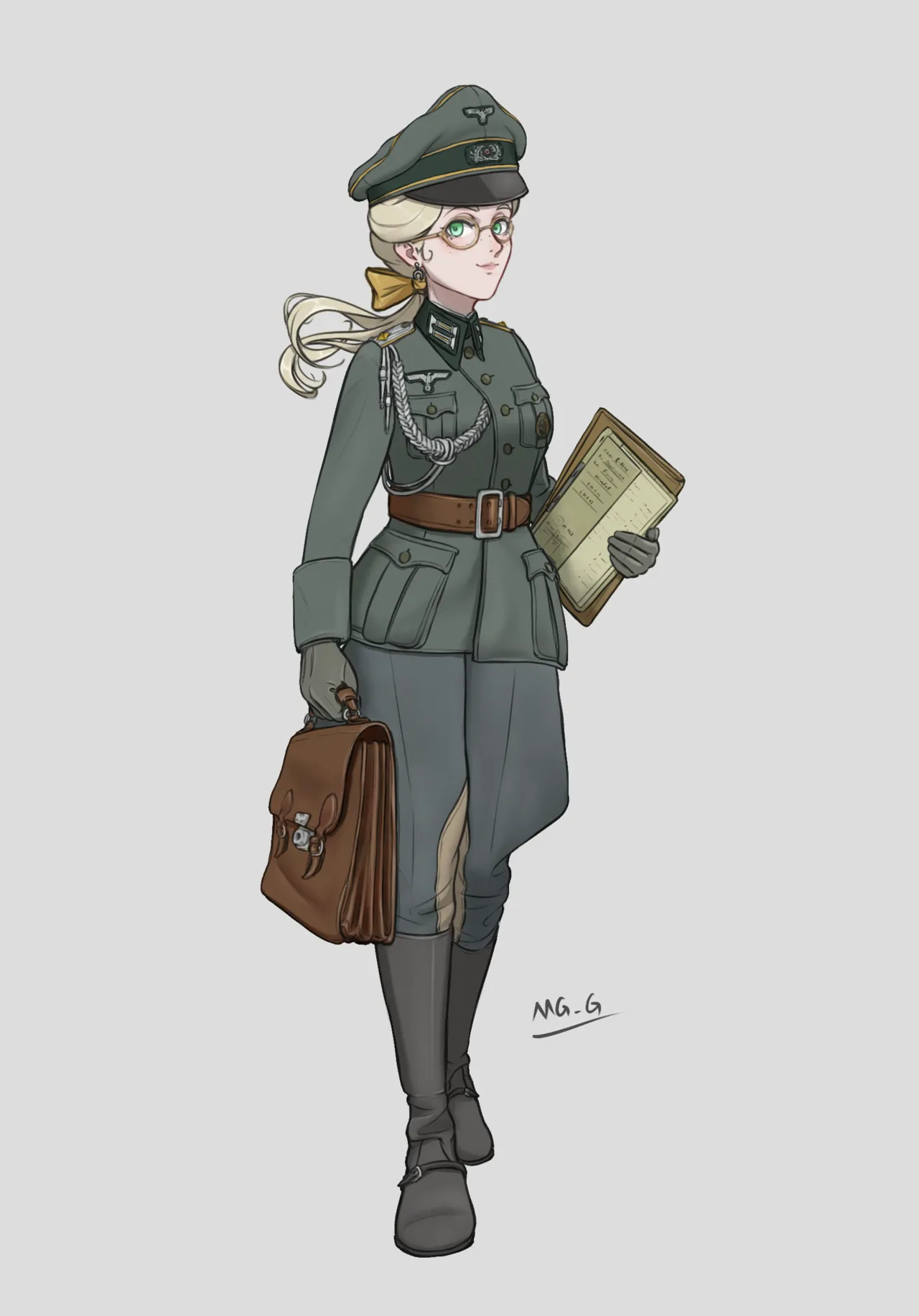 军装少女 - page9