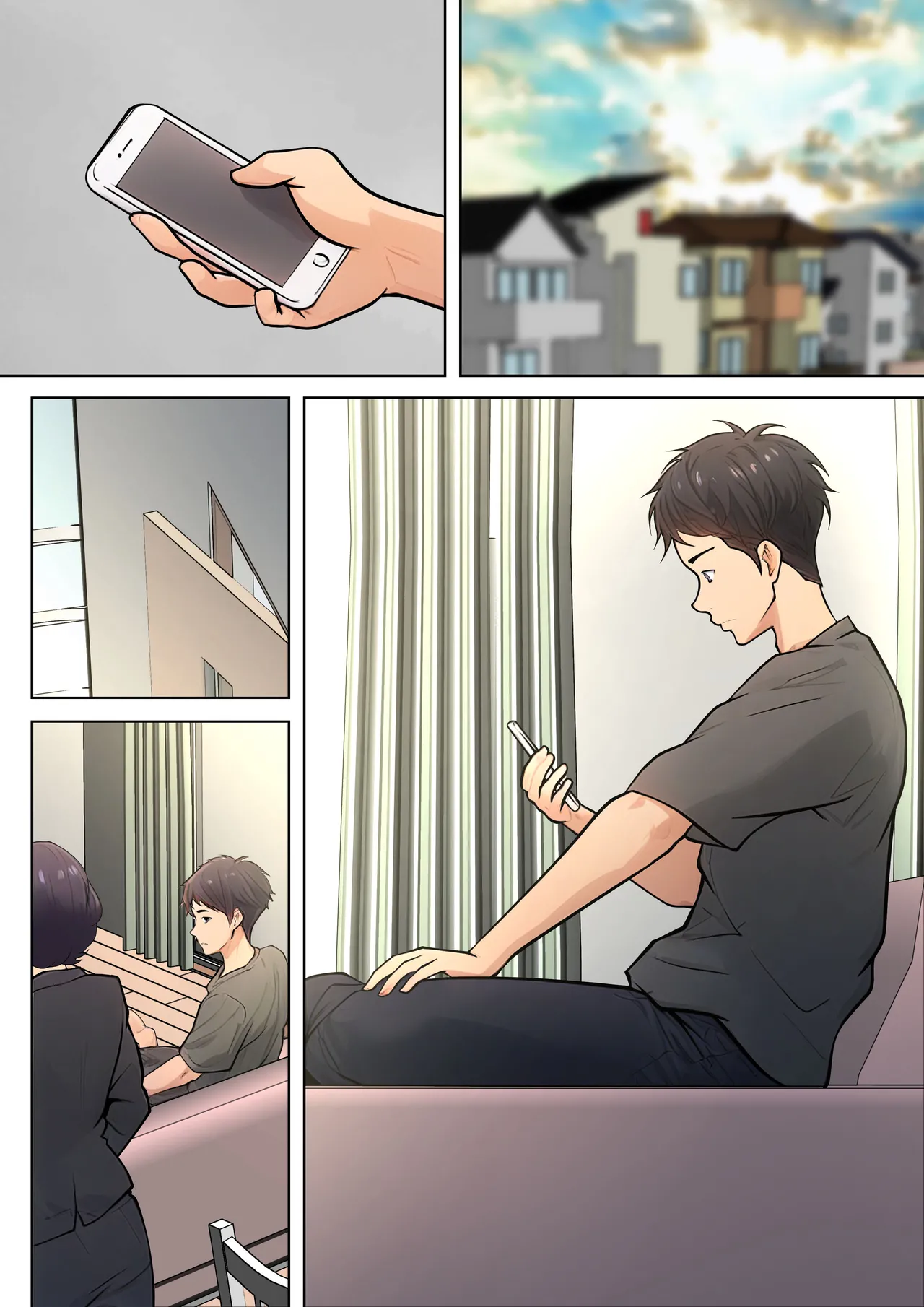 仕方なく母ちゃんとセックスします - page24