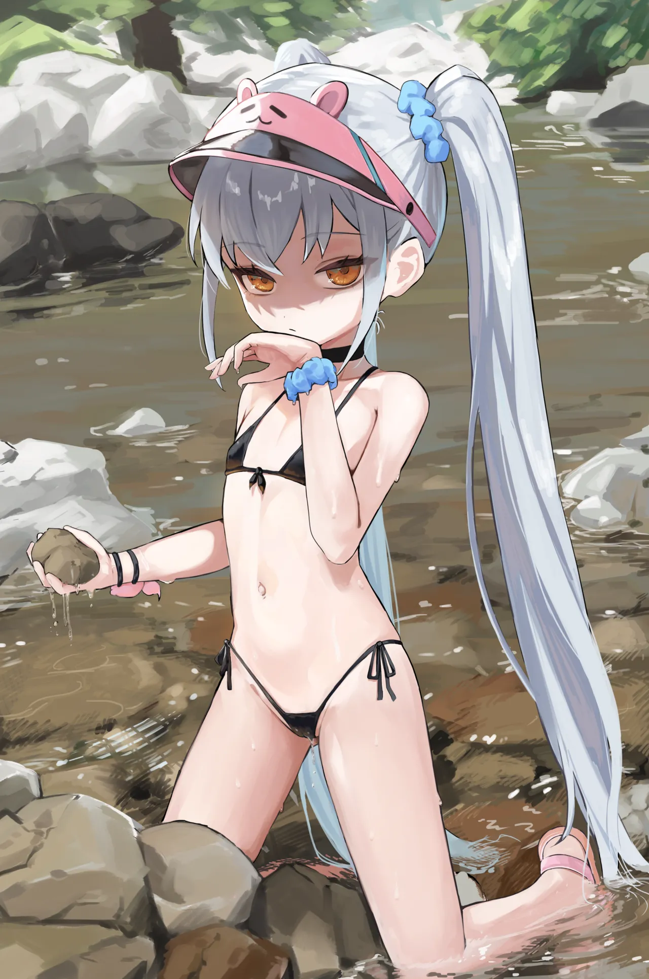 涼しい渓谷 [無修正]