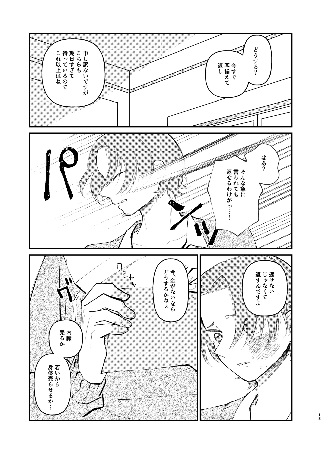 借金の肩代わりに抱かれています 始まり - page13
