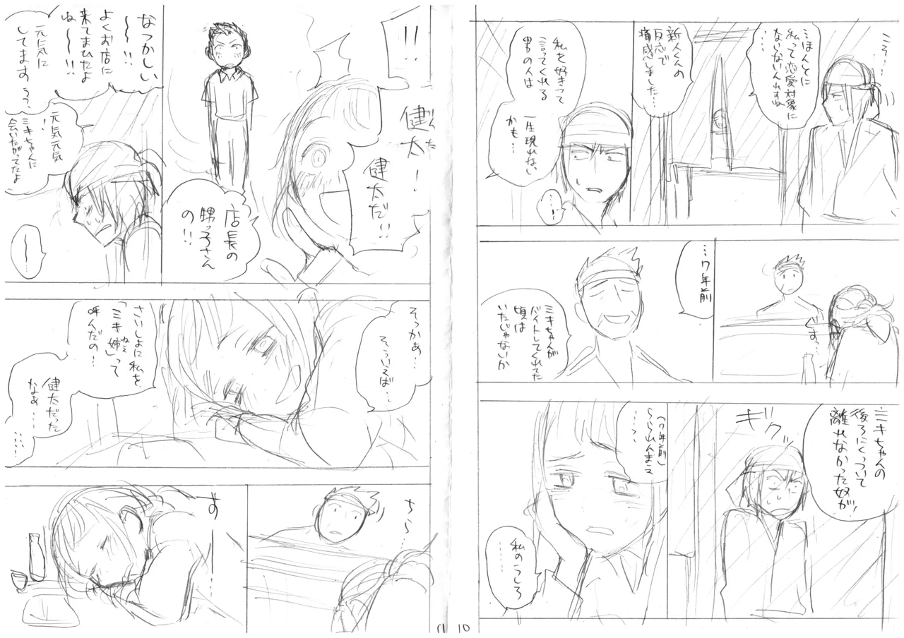 発掘されたエロ漫画ネーム - page8