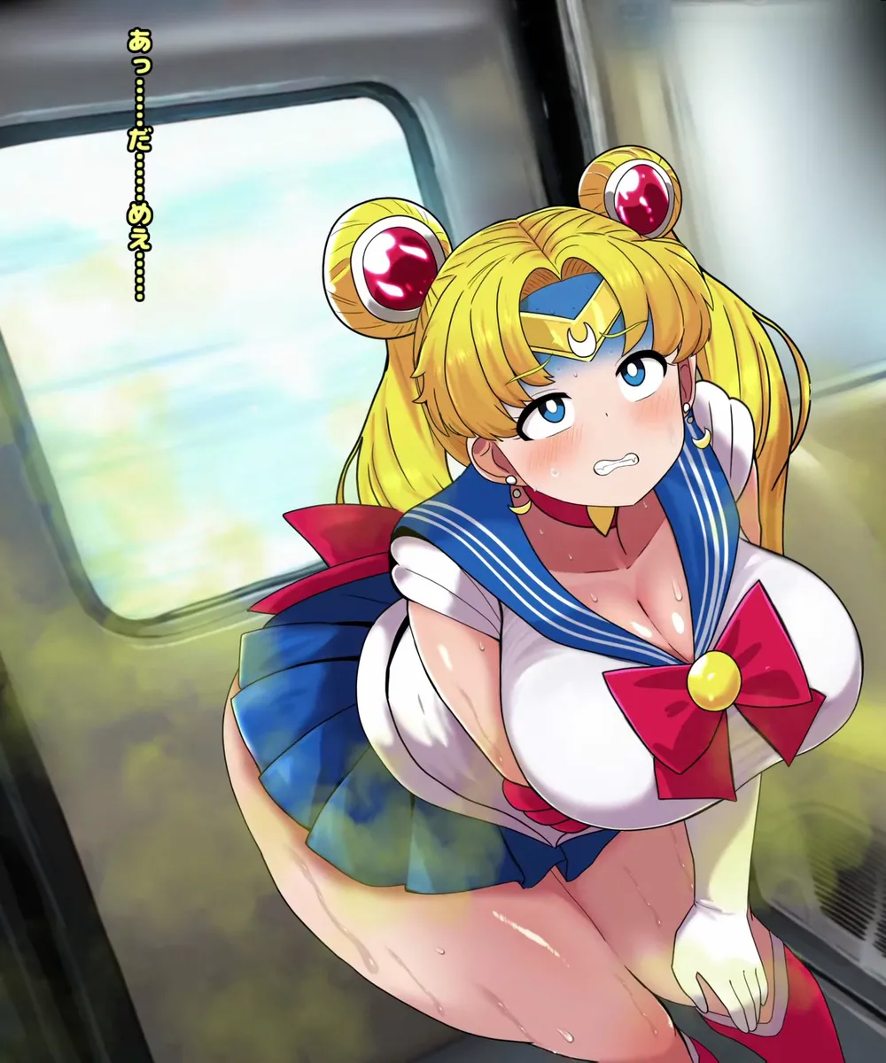 セーラームー●電車便意我慢 - page19