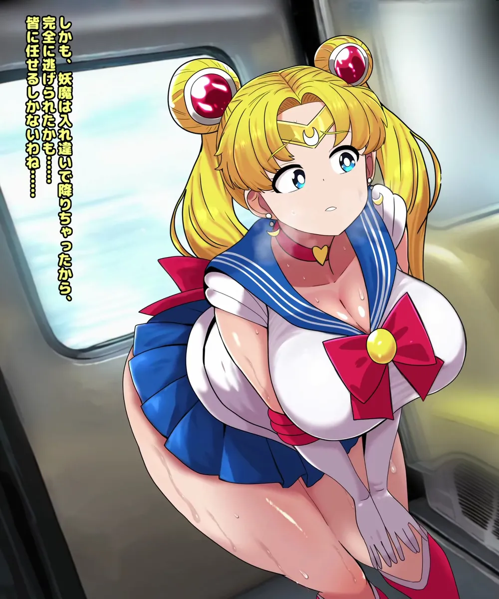 セーラームー●電車便意我慢 - page2
