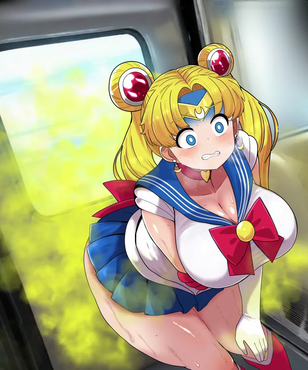 セーラームー●電車便意我慢 - page20