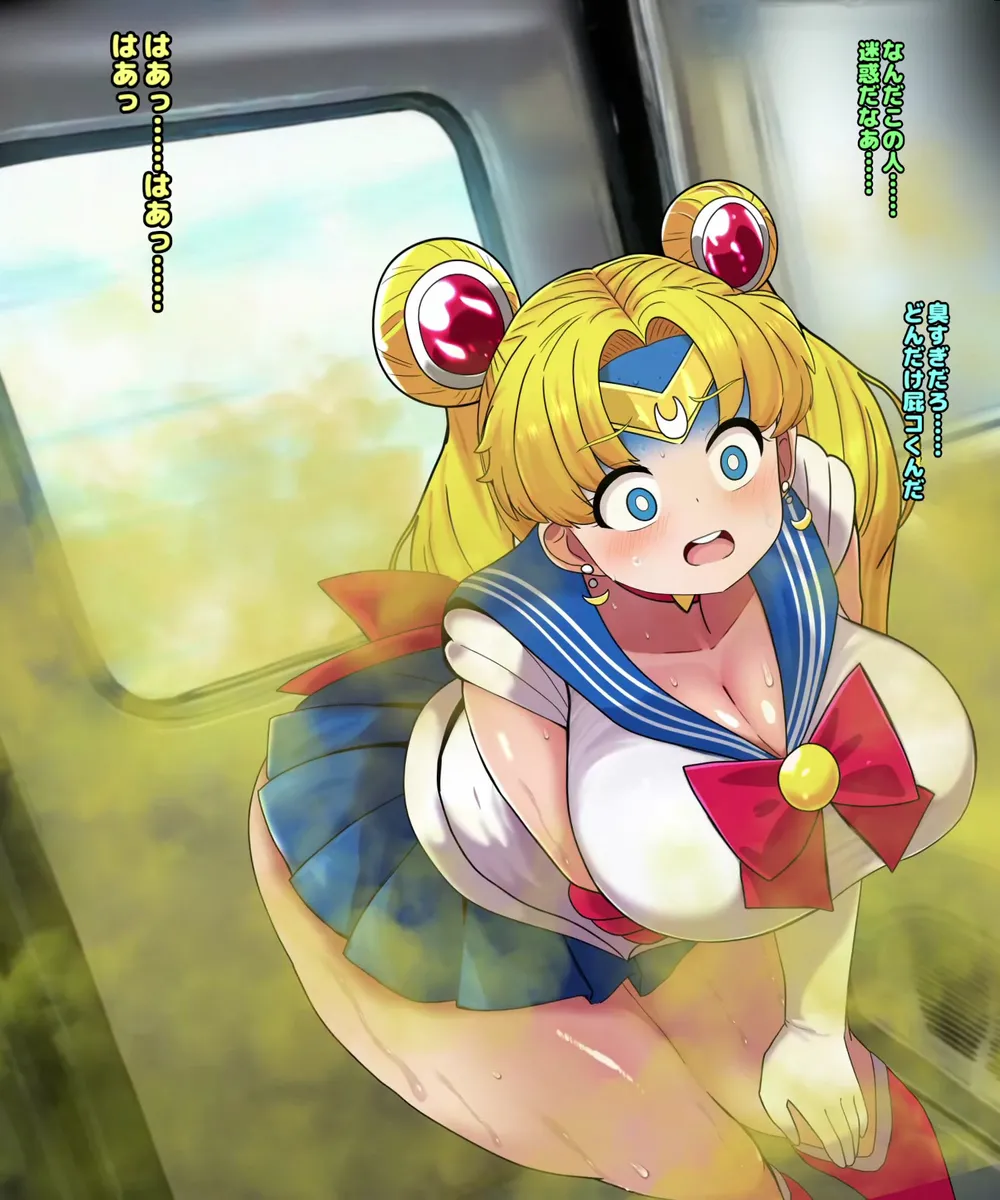 セーラームー●電車便意我慢 - page21