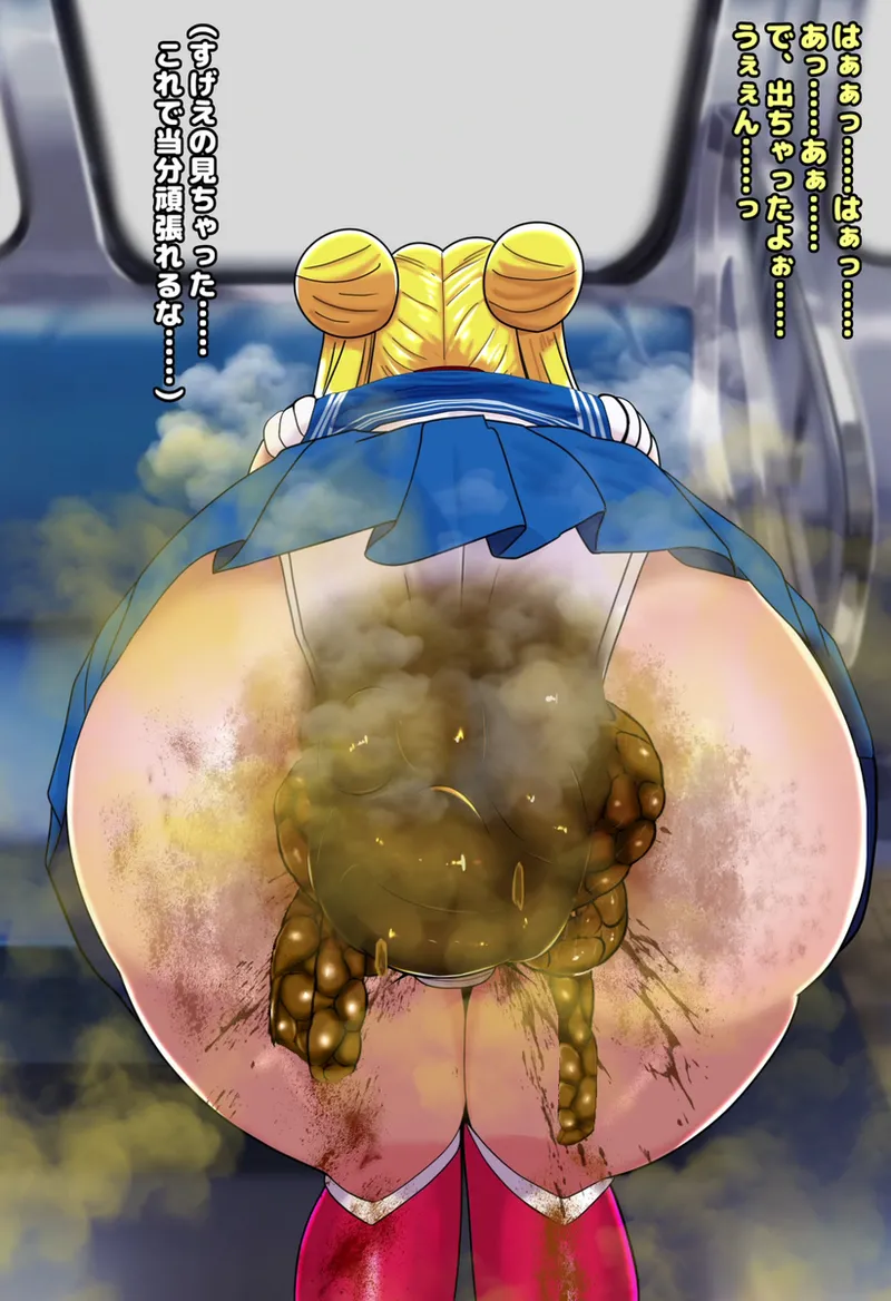 セーラームー●電車便意我慢 - page31