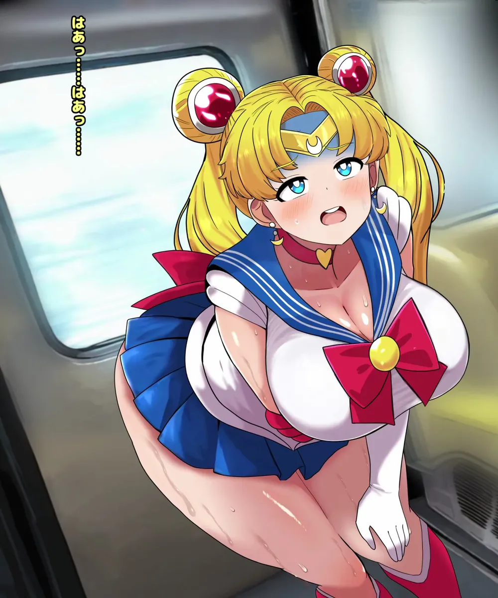 セーラームー●電車便意我慢 - page4