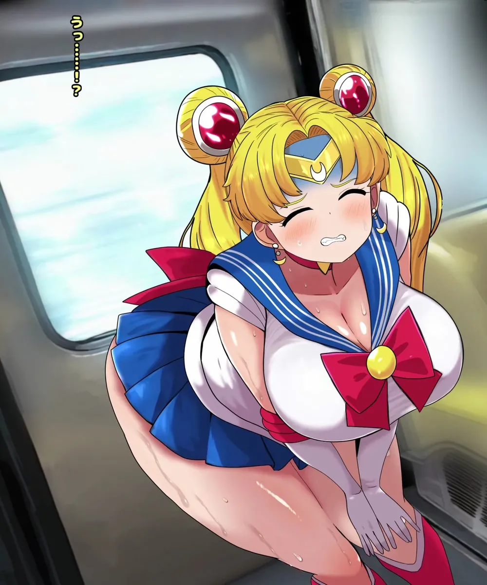 セーラームー●電車便意我慢 - page7