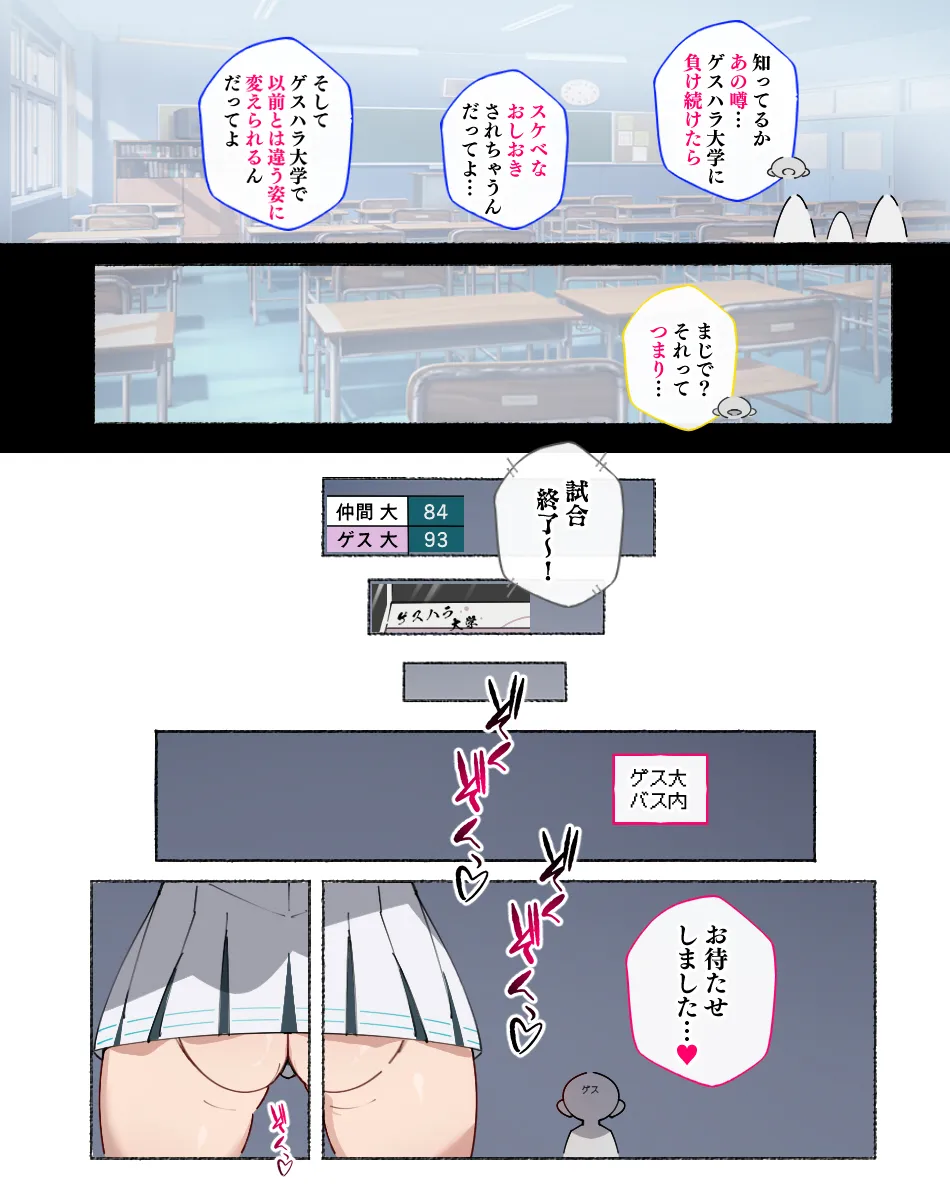 続! 自分のチームを応援するもあっけなく敗北しスケベなおしおきをされて堕とされるチアガールさん - page6