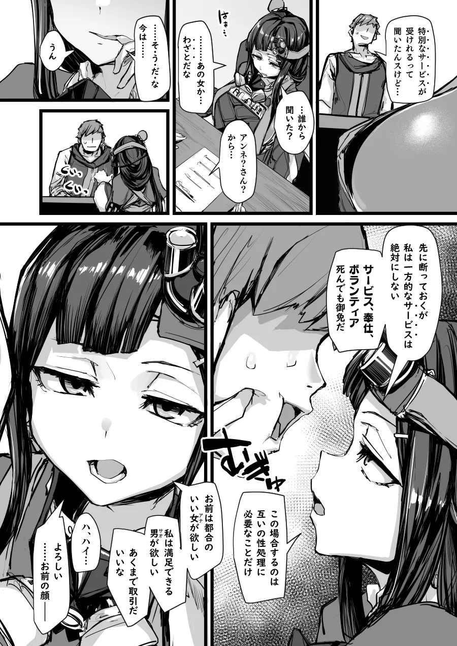 新キャラ日常漫画5枚 - page2