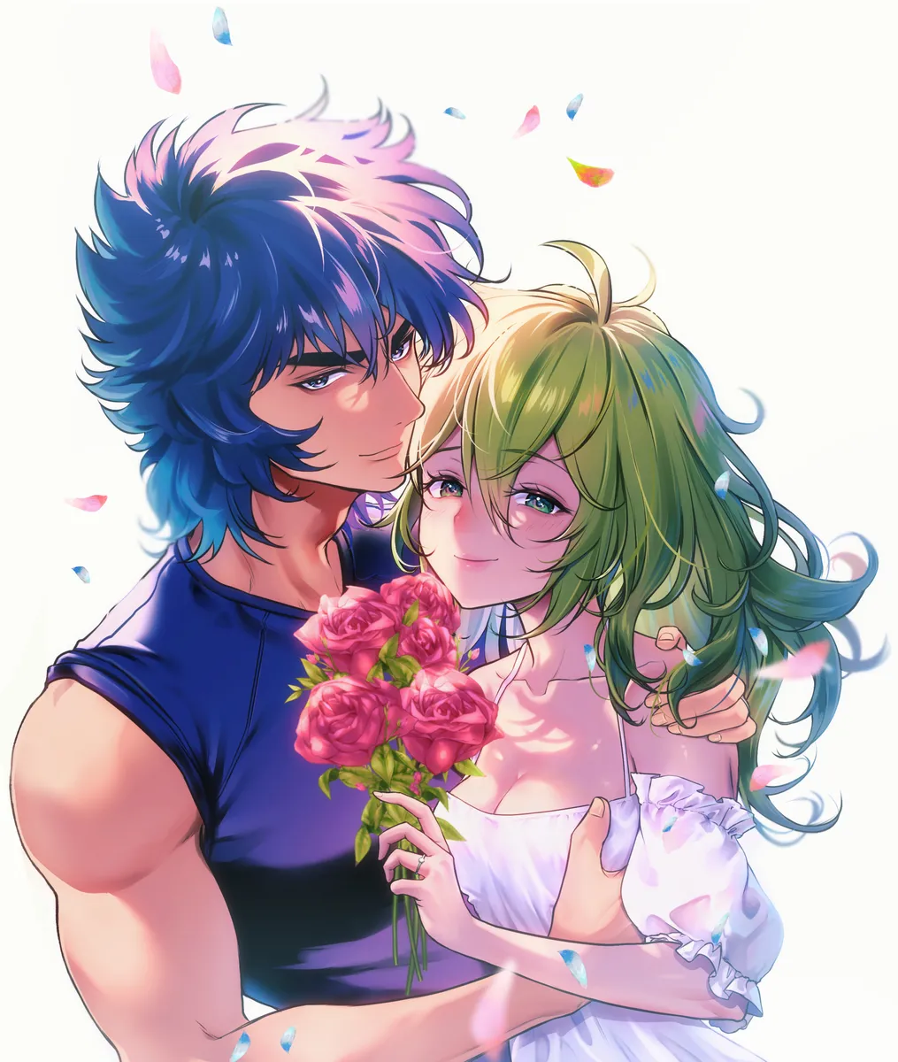 lIkki × Shun ♀ manga](saint seiya) - page2