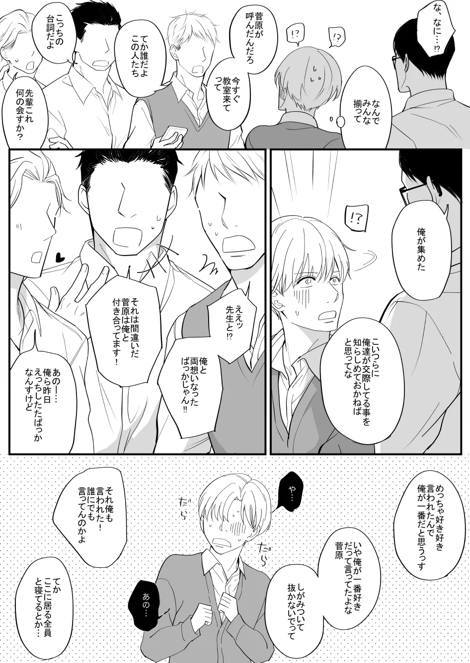 流されやすい菅原くん - page24