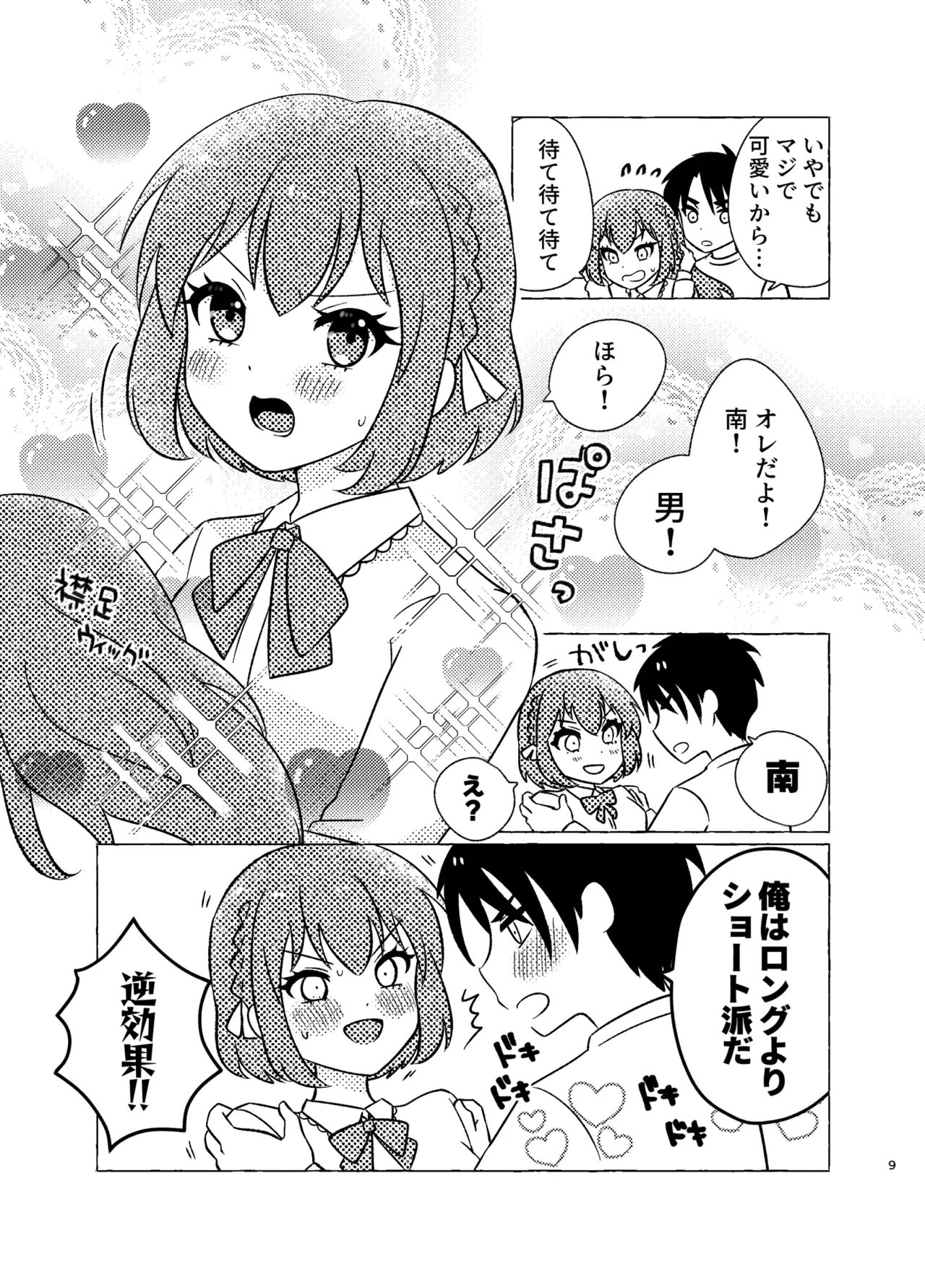 親友×女装=恋人 - page9