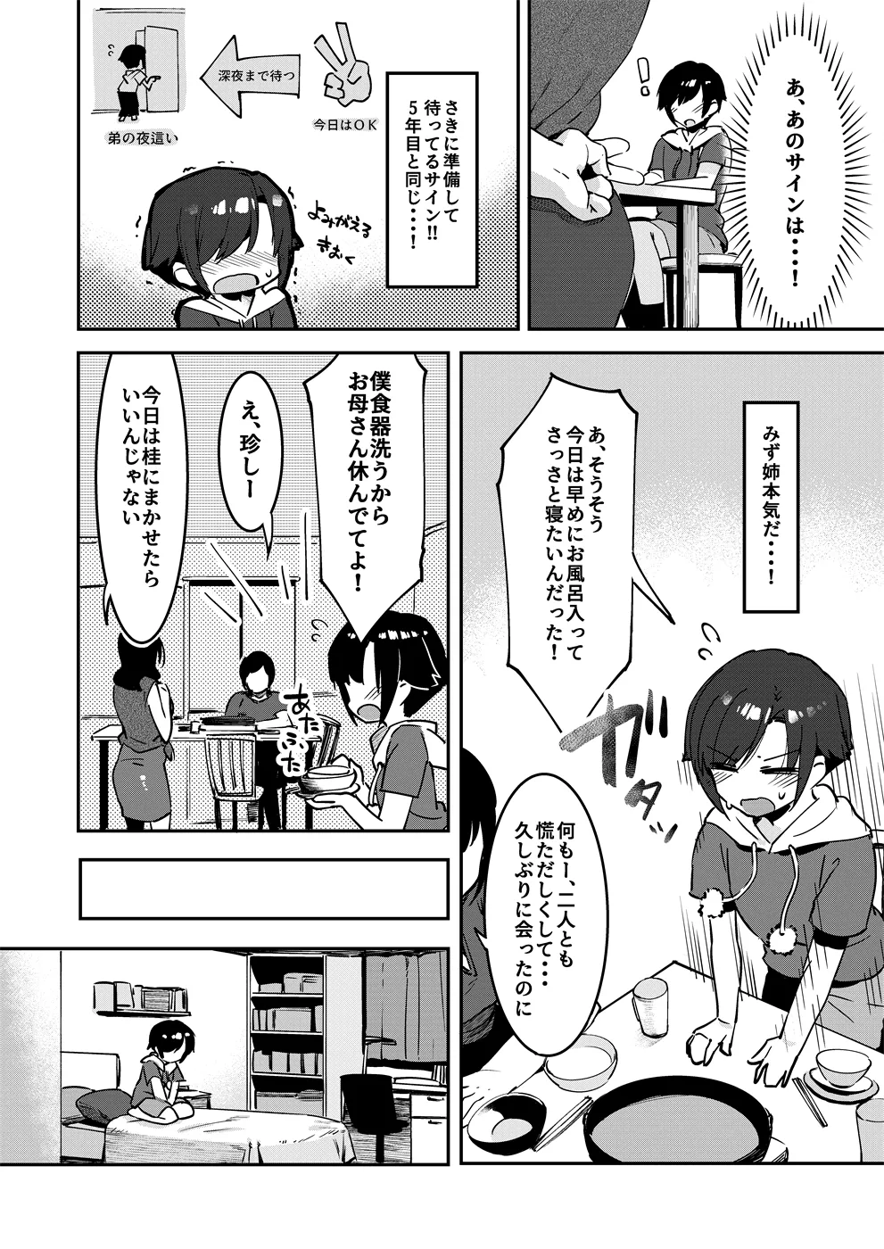 昔してた姉弟 + 特典落書き - page7