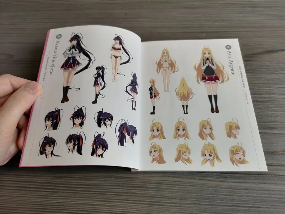 Highschool DxD Hero BD booklet scans - page24