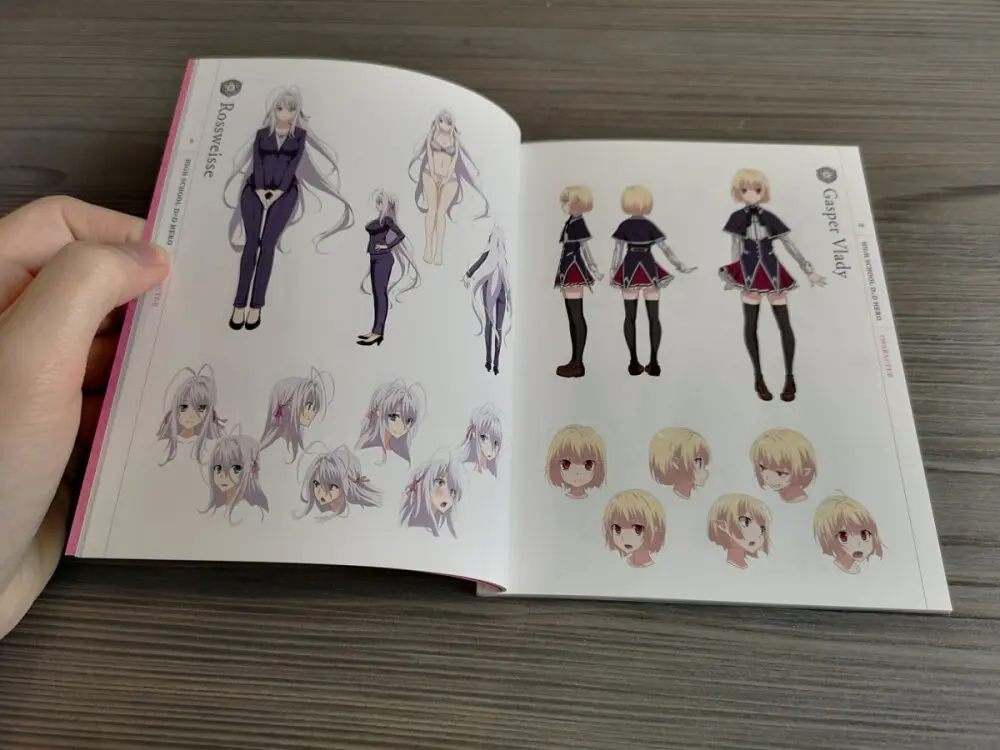 Highschool DxD Hero BD booklet scans - page31