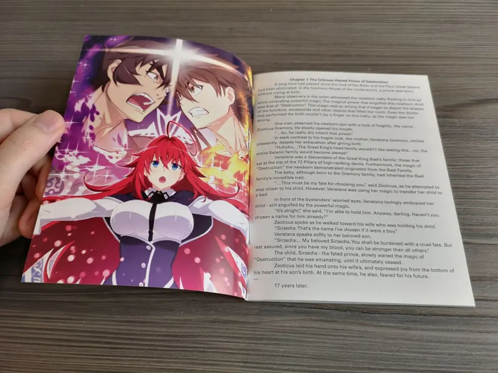 Highschool DxD Hero BD booklet scans - page42