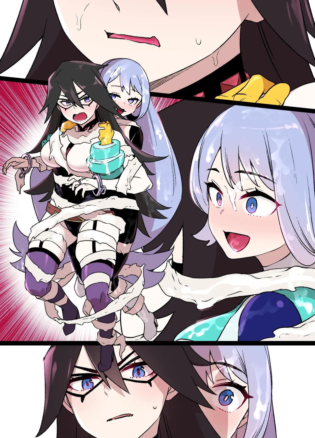 ヒロアカ洗〇 ミッドナイトVSスペルマ - page8