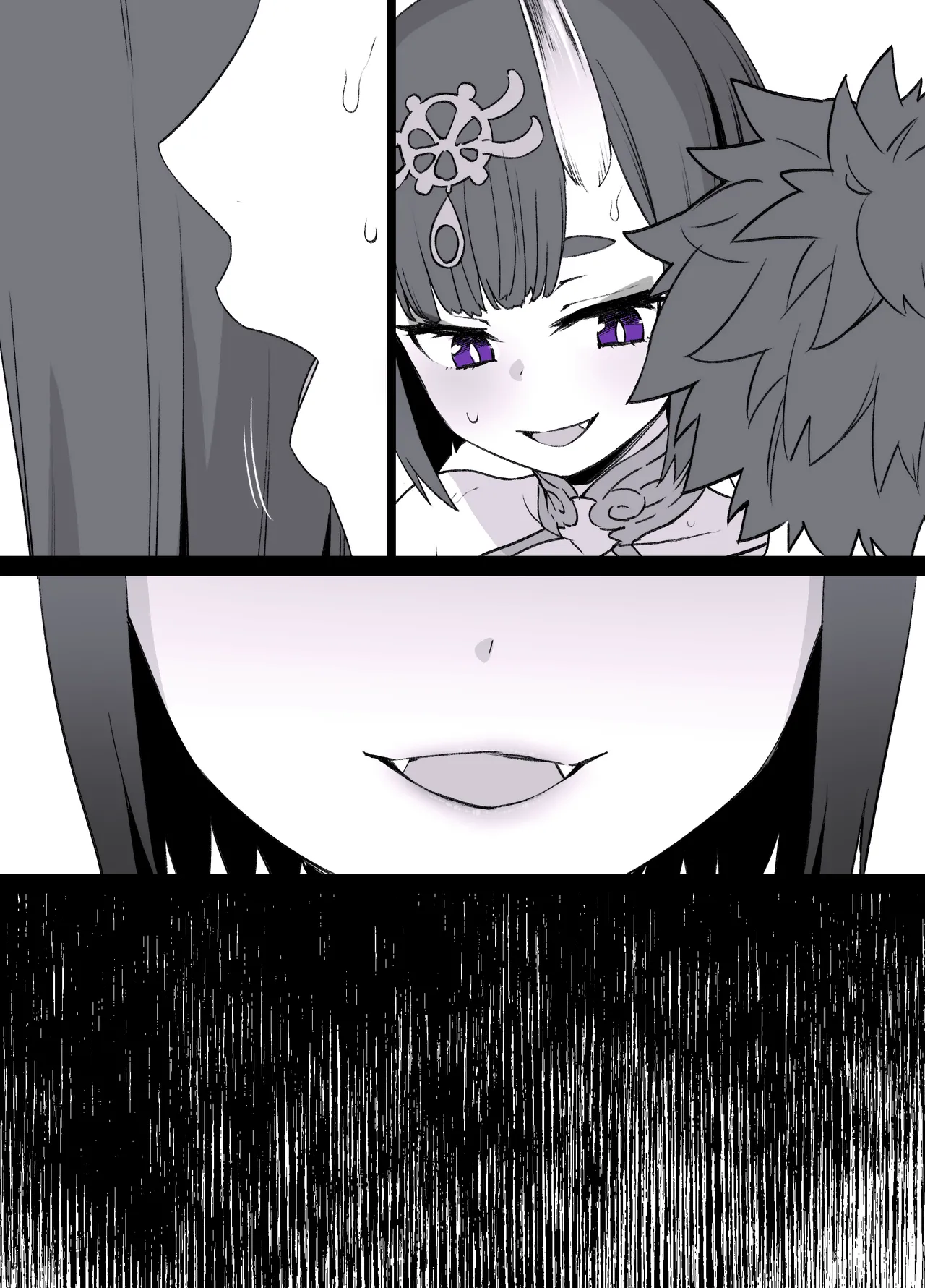 FGO酒呑童子×ダヴィンチ憑依漫画 - page8