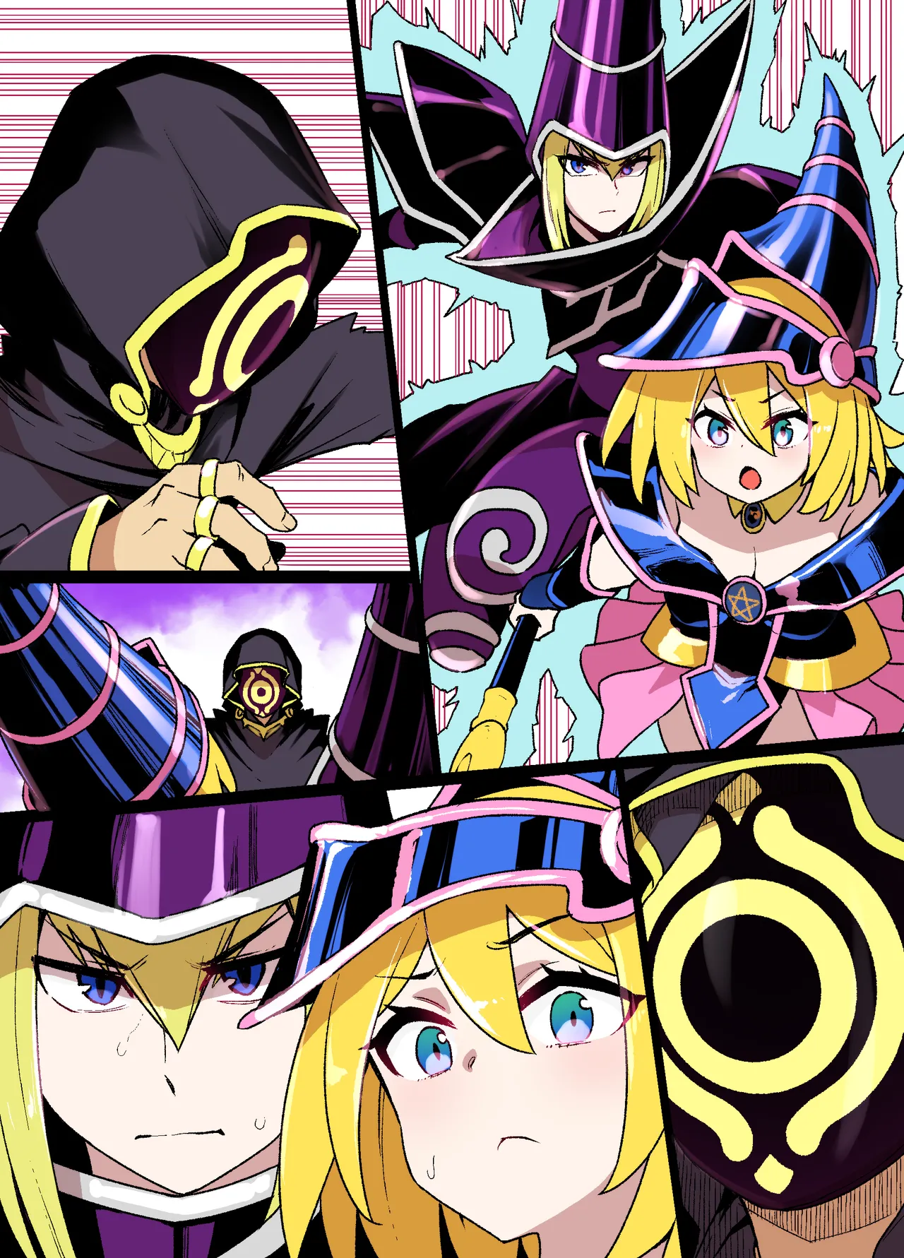 ブラマジガール悪堕ち淫魔化漫画 - page7