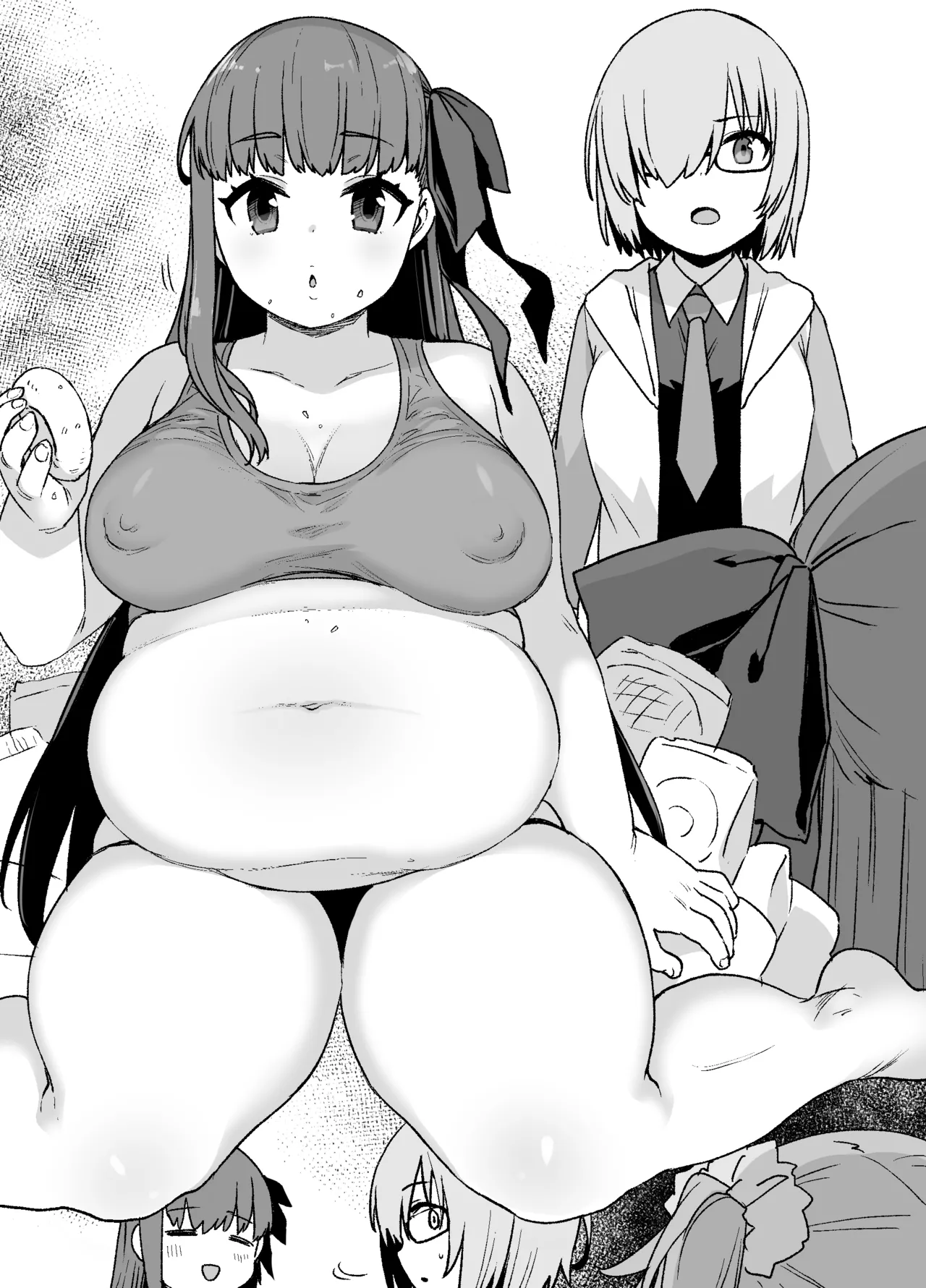 FGOぐだ子＆BB肥満化漫画 - page3
