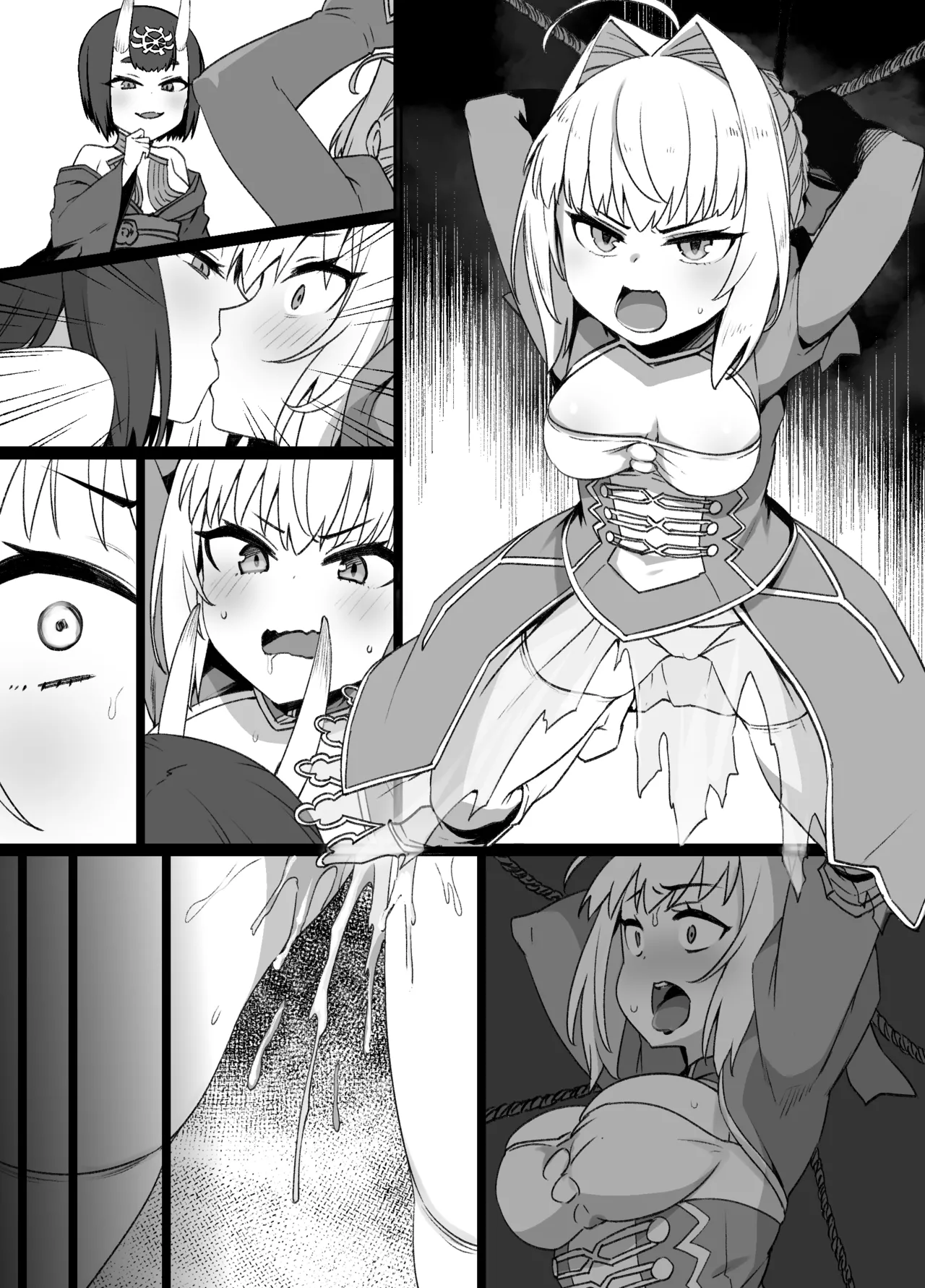 FGO酒呑童子×ネロ憑依漫画 - page4