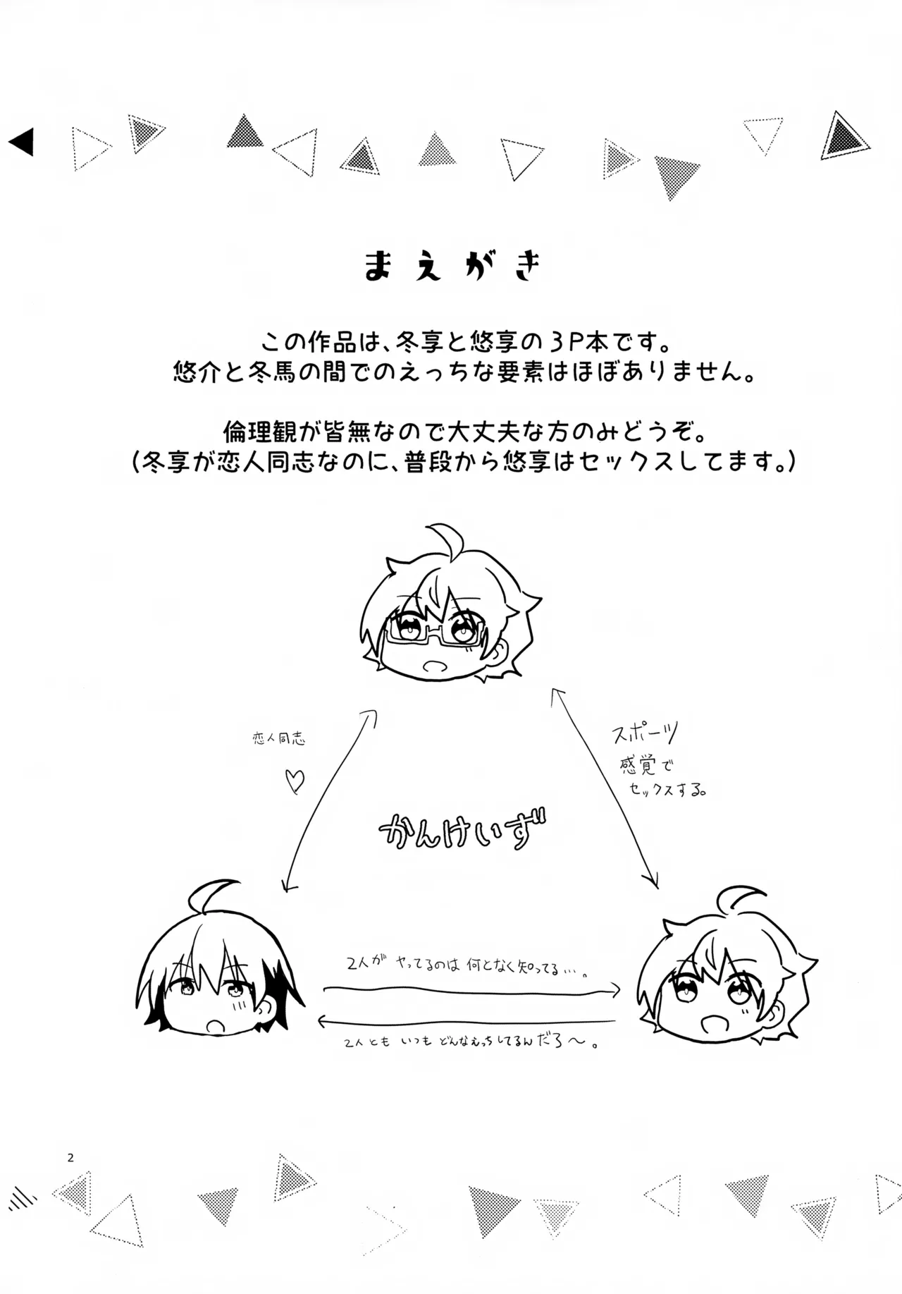享介さんがえっちすぎたので3Pしちゃいました。 - page5